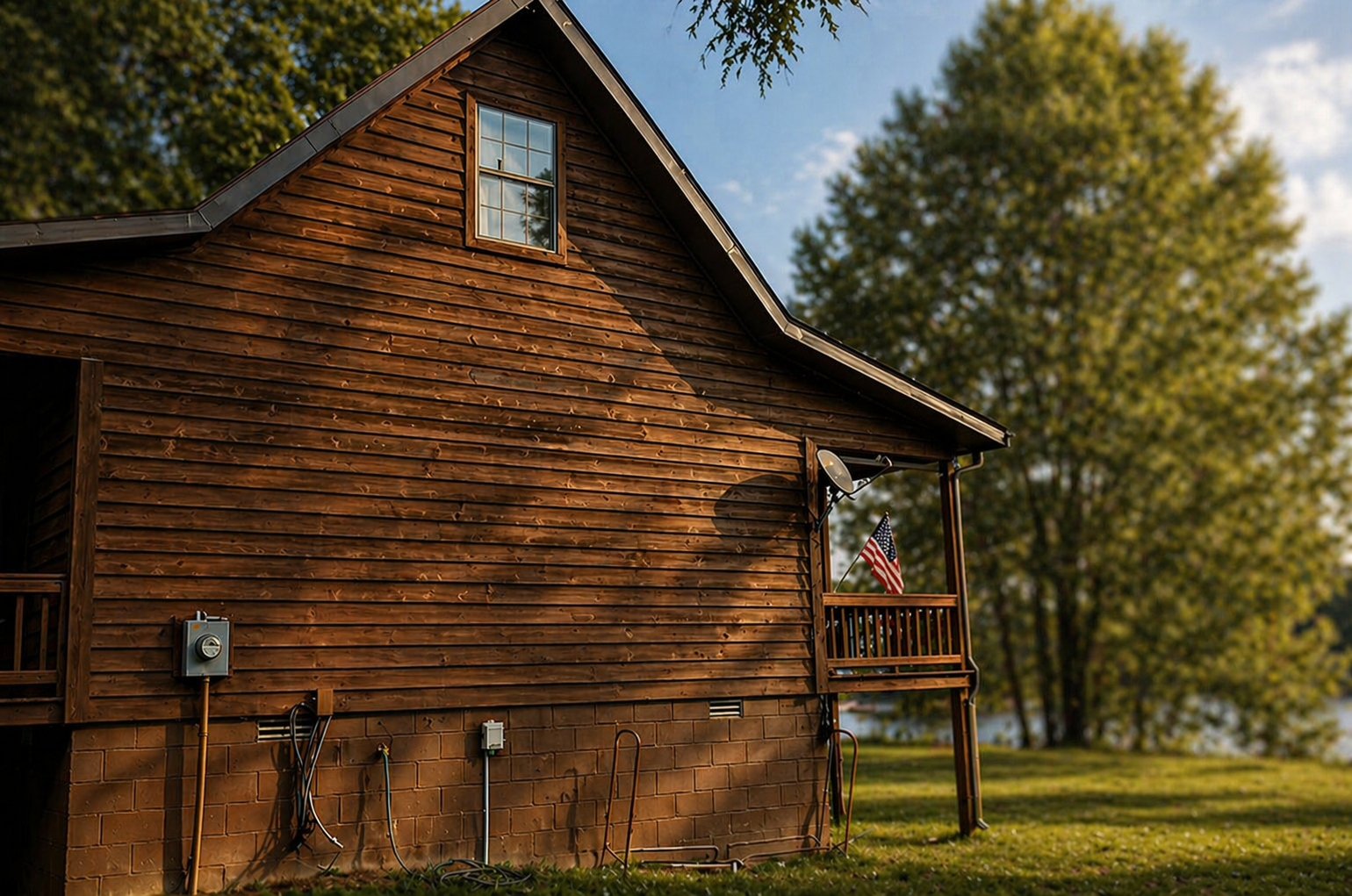 Exterior · golden hour